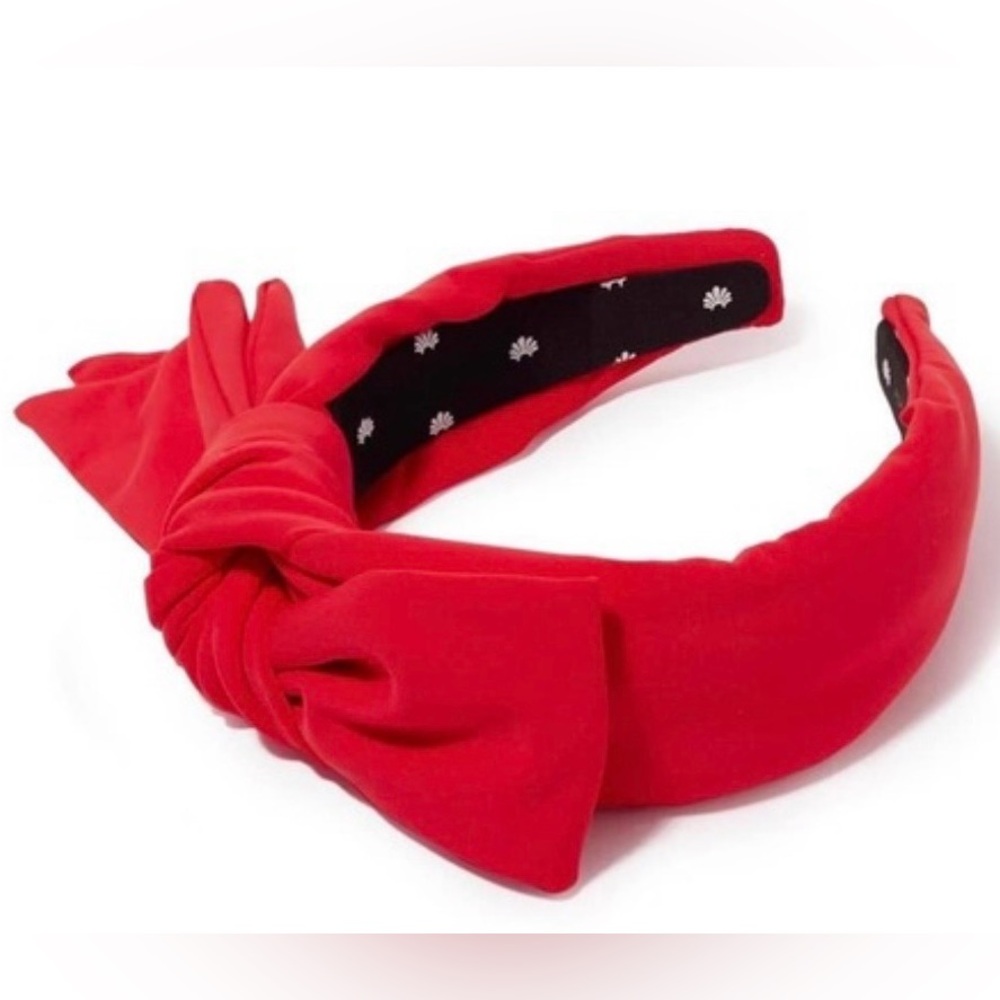 Lele Sadoughi Atlantic Pacific Holly Red Bow SOLD OUT